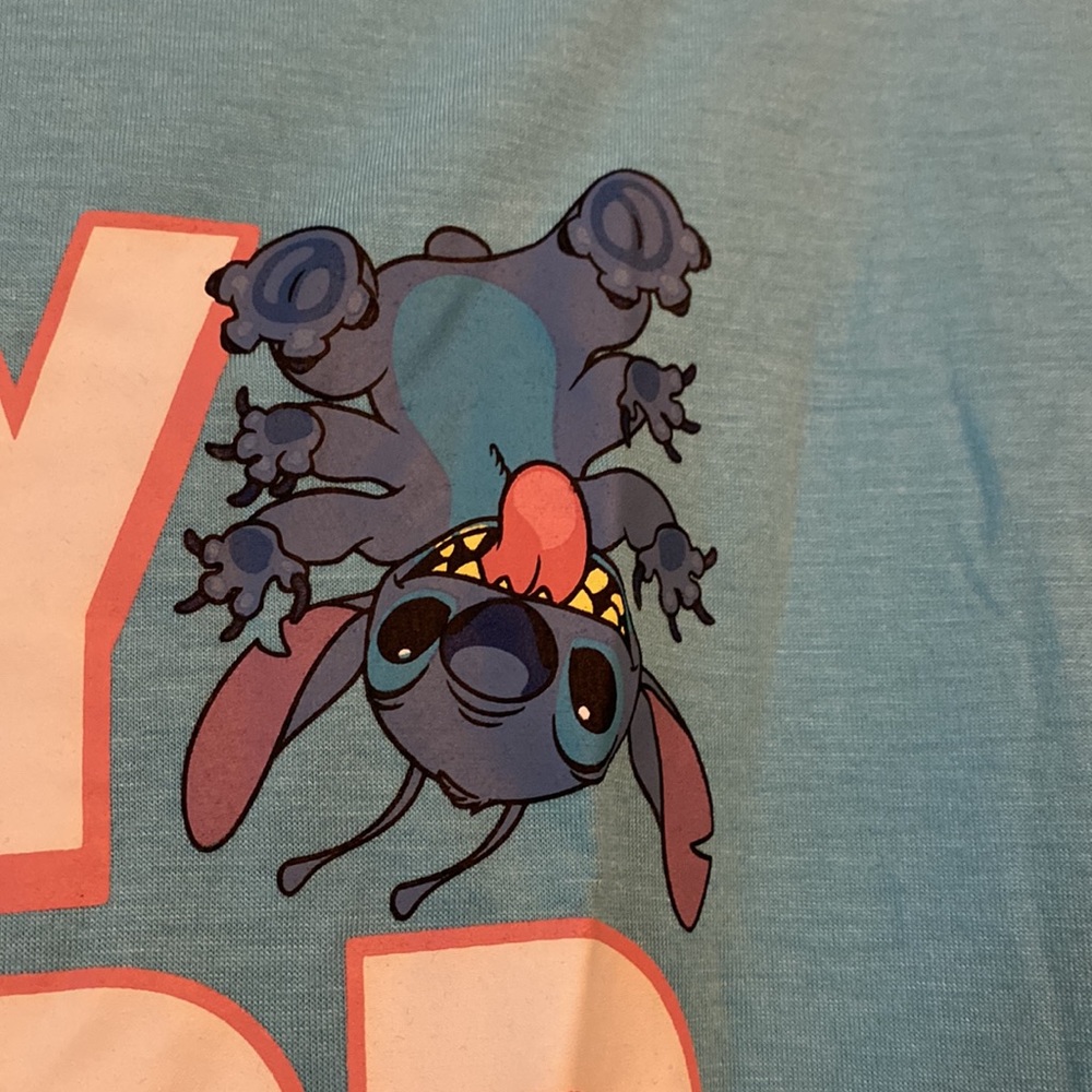 Disney Authentic Stitch Ringer Shirt - Picture 5 of 6
